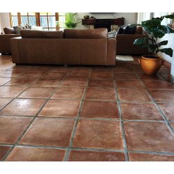 PASTELON PISO DE ARCILLA RUSTICO 40X40X2.5