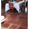 PASTELON PISO DE ARCILLA RUSTICO 40X40X2.5