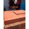 PASTELON PISO DE ARCILLA RUSTICO 40X40X2.5